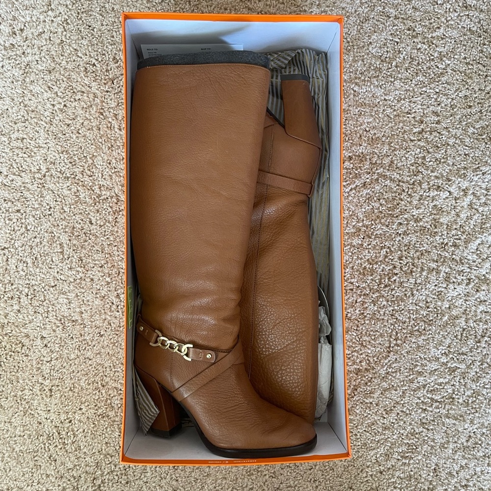 Kate Spade Montreal Knee-High Boots in Cocoa Brown Size 8.5